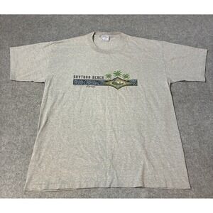 Vintage 90s Daytona Beach Florida T Shirt XL All Sport USA 1999 Surf Skate Y2K